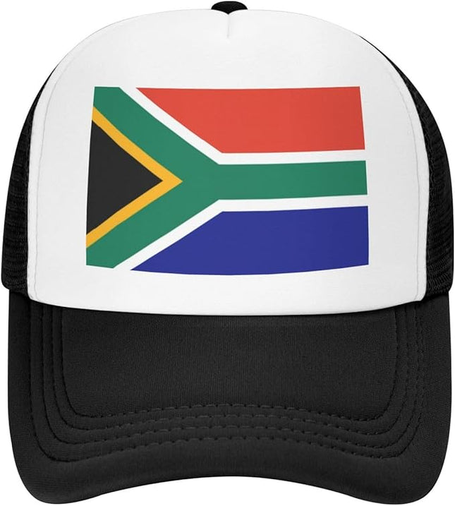Cute Flag Baseball Cap for Men Women Mesh Trucker Hat Adjustable Patriotic Snapback Baseball Hat for Sports Running