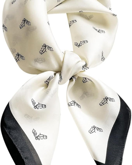 Satin Bandanas Head Scarf For Women Hair Scarves Accessories Lightweight Fashion Wrap Neck Silk Sleeping Headscarf