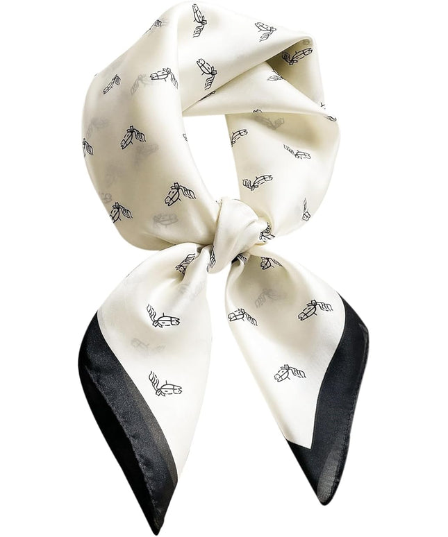 Satin Bandanas Head Scarf For Women Hair Scarves Accessories Lightweight Fashion Wrap Neck Silk Sleeping Headscarf
