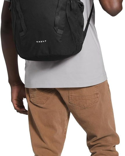 The North Face Vault Everyday Laptop Backpack - Commuter Travel Bag, Water-Repellent Finish, Spacious Compartment, TNF Black-NPF, One Size | Everyday, PFAS Free