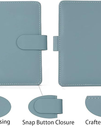 Melsbrinna Premium Leather Passport Holder Covers Case, Waterproof Rfid Blocking Travel Wallet Passport Holder with Pen Holder, Cute Passport Book for Women/Men