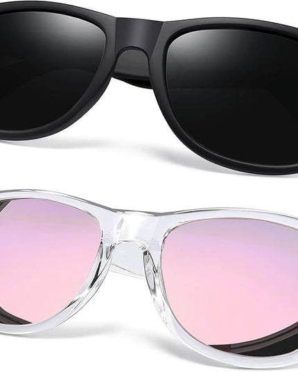 Joopin Square Sunglasses Polarized UV Protection Trendy Designer Sun Glasses Men Women