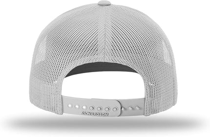 Richardson 112 Trucker Hat - Premium Adjustable Snapback Hat - Structured Six Panel Richardson Blank Caps