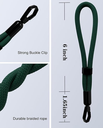 Phone Lanyard, 2 Pack Adjustable Cell Phone Lanyard Hand Phone Wrist Strap with Tether Tabs for Smartphones