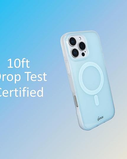 Sonix Case for iPhone 16 Pro | Compatible with MagSafe | 10ft Drop Tested | Jelly Sky Blue