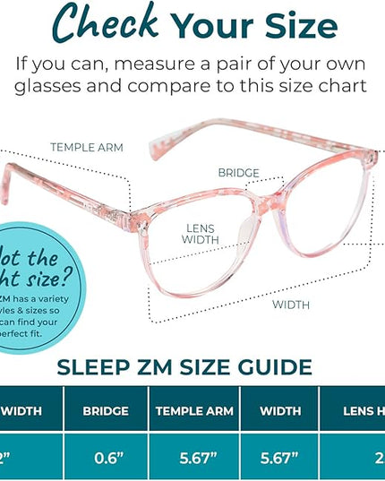 100% Blue Light Blocking Glasses - Women + Men - Better Sleep - Anti Eye Strain Protection - Computer Screens Gaming