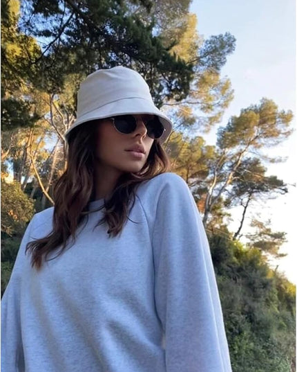 Wheebo 12 Pieces Bucket Hats for Women Summer Beach Fishmen Hat for Lady Adult Unisex Cotton Cap