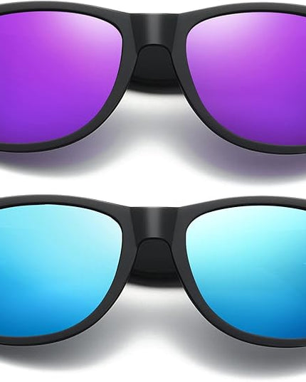 Polarized Sunglasses Womens Men - Sun glasses Fashion Trendy Driving Fishing UV Blocking UV400 Protection