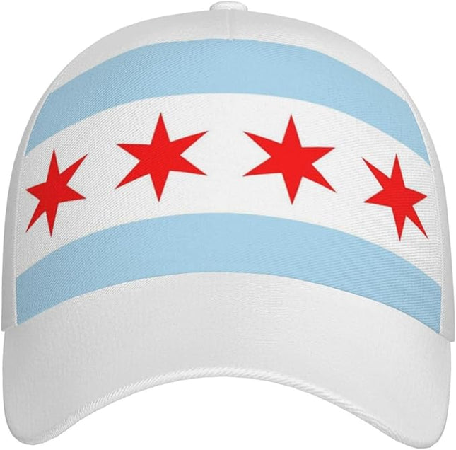 Cute Flag Baseball Cap Hats for Women Men Trucker Hat Patriotic Adjustable Snapback Ball Cap Hat