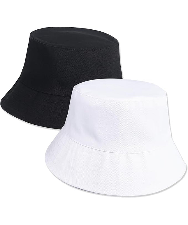 DASSNANE Sublimated Bucket Hats Bulk Solid Color DIY Blank Hat Bucket Hats for Men, Women and Adults