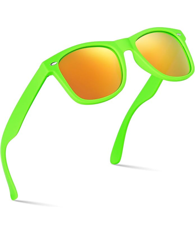 Retro Rewind Polarized Sunglasses for Men and Women - UV Protection Classic Sun Glasses