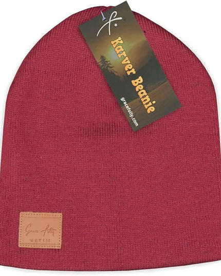 Grace Folly Knit Beanie Hat Cap for Men or Women