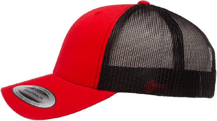 Yupoong Classic Premium Mesh 6 Panel Retro Trucker Cap | Mid Profile Snapback | OSFA | Bulk Pack Available
