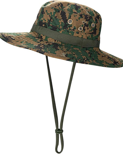 Sun Hats for Men Women Boonie Hat UPF 50+ Bucket Hat Wide Brim UV Protection Fishing Hiking Safari Outdoor Hats