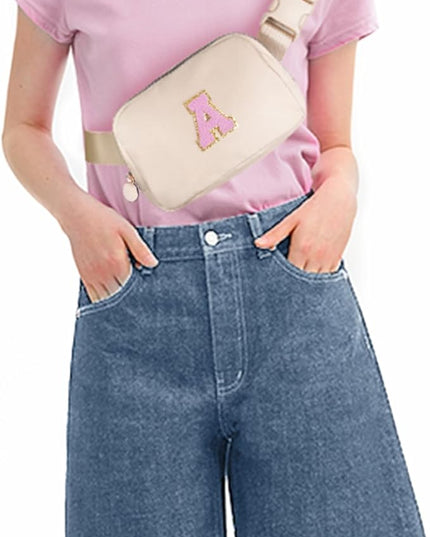 Uygafly Valentines Day Gifts for Teen Girls Kids,Birthday Gifts for 4 5 6 7 8 9 10 11 12 13 Year Old Girls,Gift for Daughter Sister Her,Fanny Pack Crossbody Bag Belt Bag Cute Trendy Stuff | Cream,A