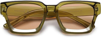 VANLINKER Thick Square Sunglasses for Men Women Retro Chunky Rectangle Shades UV400 Protection VL9731