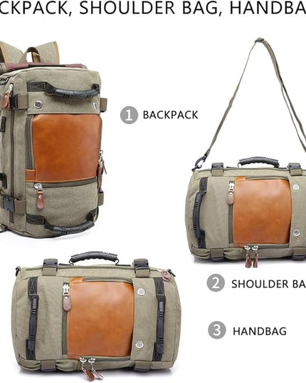 KAKA Wear-Resistant Durable Backpack,Duffle Bag Travel Carry On Backpack