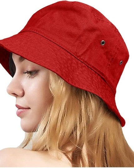 Unisex Bucket Small Brim Summer Beach UV Protective Packable Travel Hat