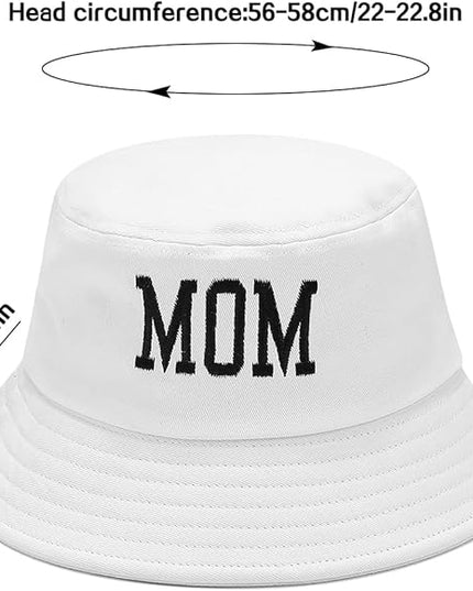 XYIYI Fashion Embroidery Bucket Hat Cotton Beach Fisherman Hats for Women Girls