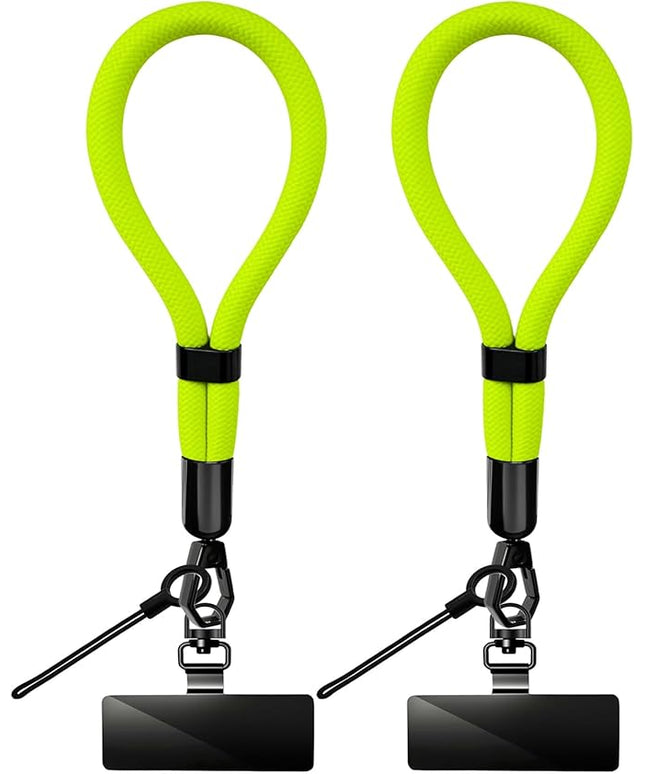 Phone Lanyard, 2 Pack Adjustable Cell Phone Lanyard Hand Phone Wrist Strap with Tether Tabs for Smartphones