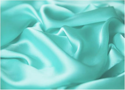 CHUNG Women's Square Satin Scarf 27.5" Bandanas Solid 50s Retro Neck Scarves Emulation Silk Handbag Hair Ribbons Necktie