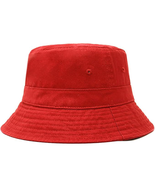 Hot Summer Bucket Hat - Trendy Cotton Sun Hat for Beach, Golf, Fishing - Fun Outdoor Vacation Boonie for Men and Women