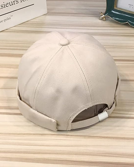 XYIYI Cotton Brimless Docker Cap Adjustable Street Casual Sailor Cap Skullcap Beanie Hat
