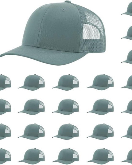 Richardson 112 Classic Six-Panel Adjustable Snapback Trucker Cap | Bulk Packs Available