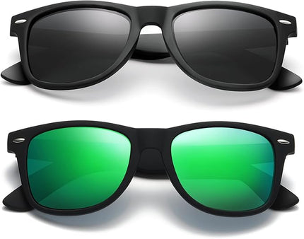 Polarized Sunglasses Womens Men - Sun glasses Fashion Trendy Driving Fishing UV Blocking UV400 Protection