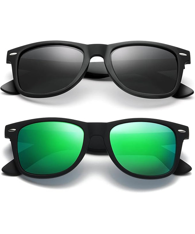 Polarized Sunglasses Womens Men - Sun glasses Fashion Trendy Driving Fishing UV Blocking UV400 Protection