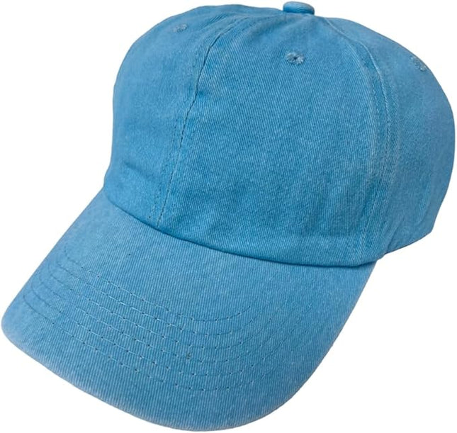 Roytrense Unisex 100% Cotton Washed Low Profile Dad Hat - Adjustable Baseball Cap for Outdoor Activities