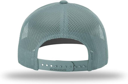 Richardson 112 Trucker Hat - Premium Adjustable Snapback Hat - Structured Six Panel Richardson Blank Caps