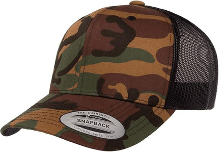 Mrlahat 6606 Yupoong Classics Retro Trucker Cap with Black Bandana