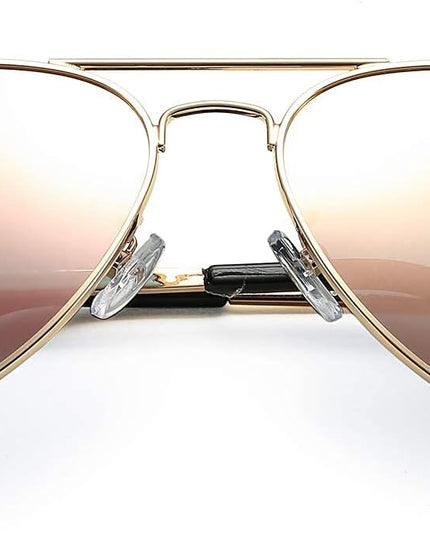 Pro Acme Classic Polarized Aviator Sunglasses 100% UV Protection, 52mm 58mm 63mm