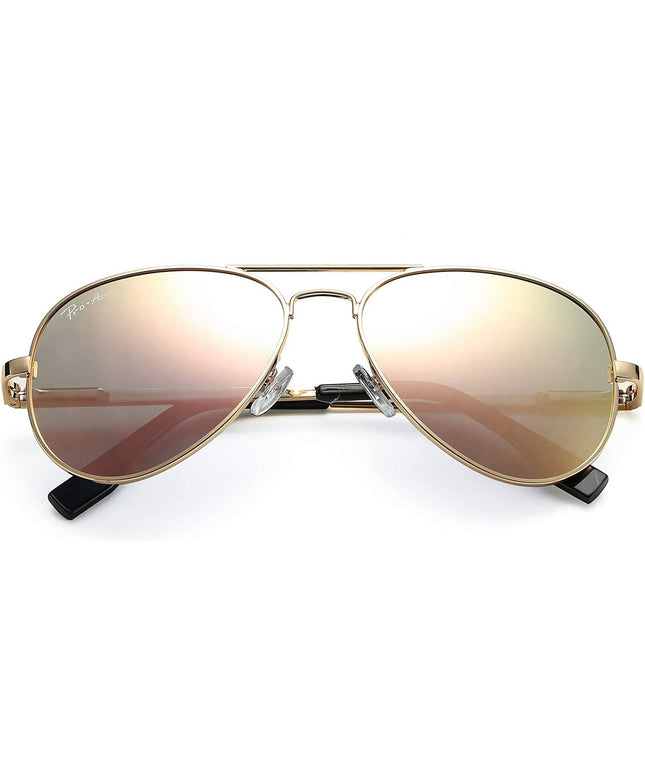 Pro Acme Classic Polarized Aviator Sunglasses 100% UV Protection, 52mm 58mm 63mm