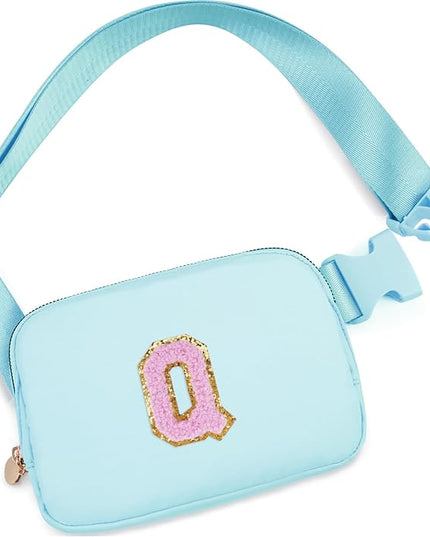 Uygafly Birthday Gifts for 4 5 6 7 8 9 10 11 12 13 Year Old Girls,Graduation Gifts for Teens Kids Daughter Sister Her,Fanny Pack Crossbody Bag Belt Bag Cute Trendy Stuff | Blue,Q