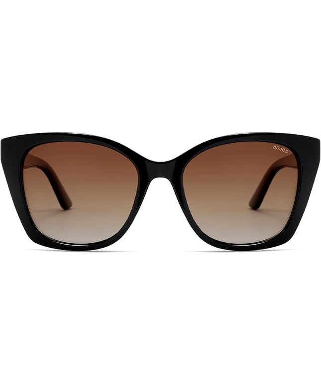 SOJOS Vintage Oversized Cateye Sunglasses Womens UV400 Large Designer Shades Lentes De Sol Para Mujer SJ2634