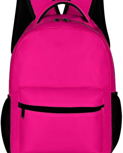 Fashion Fuchsia Backpack Lightweight Large Capacity Laptop Daybag for Travel Work