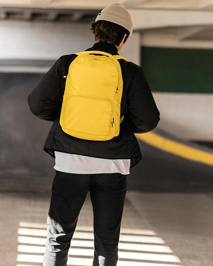 The Brevite Backpack- Casual daypack backpacks for every function. Compact but spacious 18L aesthetic traveling backpack with laptop compartment. (Green)