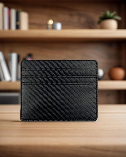 DuskDrapes Leather Wallet with AirTag-RFID Blocking Bifold Wallet for Men, Slim Credit Card Holder with ID Window.Card Slots & Cash Pocket, Brown Leather Wallet for Daily & Travel Use (Style A)