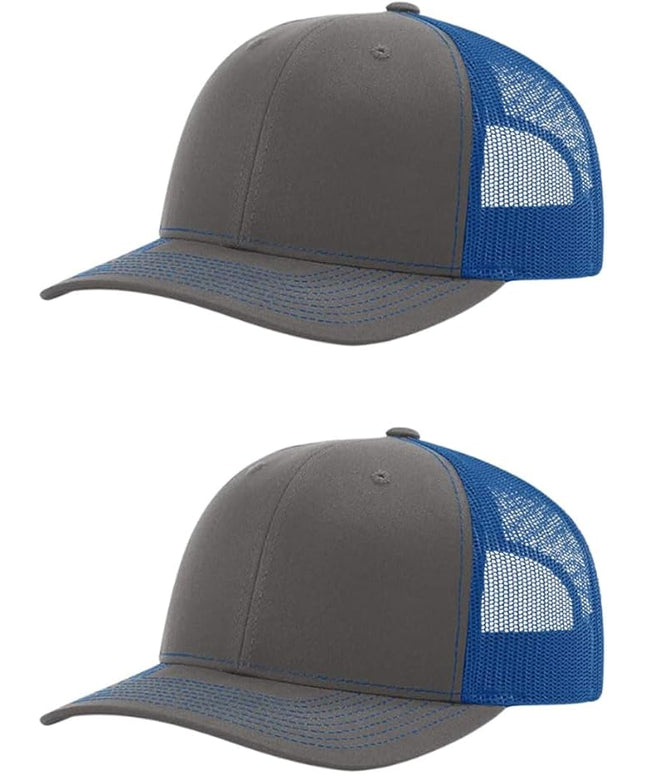 Richardson 112 Classic Six-Panel Adjustable Snapback Trucker Cap | Bulk Packs Available