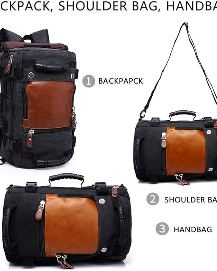 KAKA Wear-Resistant Durable Backpack,Duffle Bag Travel Carry On Backpack