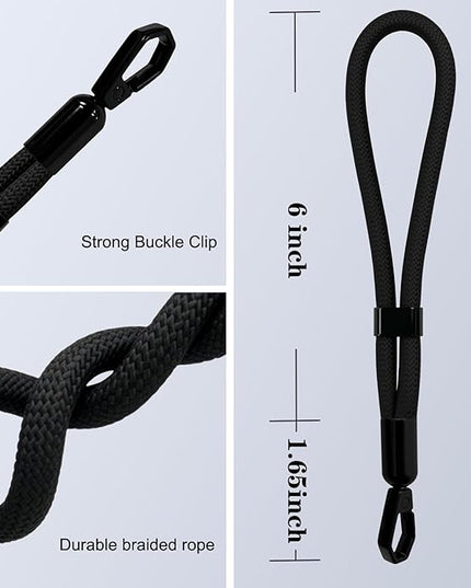 Phone Lanyard, 2 Pack Adjustable Cell Phone Lanyard Hand Phone Wrist Strap with Tether Tabs for Smartphones