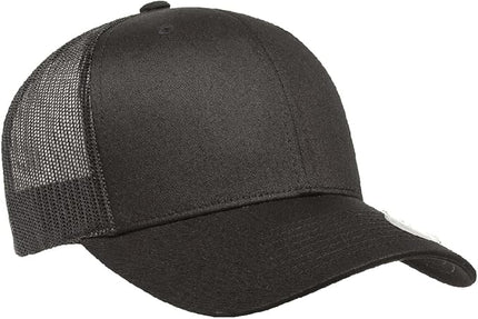 Yupoong Classic Premium Mesh 6 Panel Retro Trucker Cap | Mid Profile Snapback | OSFA | Bulk Pack Available