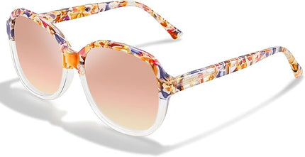 CARFIA Acetate Oversized Square Polarized Sunglasses for Women UV Protection Retro Trendy Big Shades