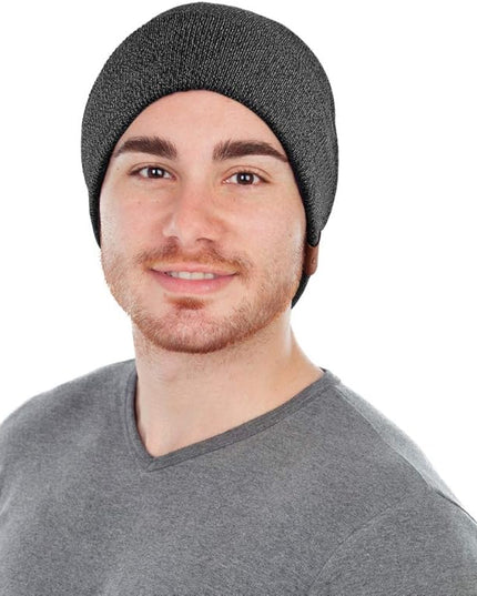 OZERO Winter Beanie Daily Hat - Thermal Polar Fleece Ski Stocking Skull Cap for Men and Women