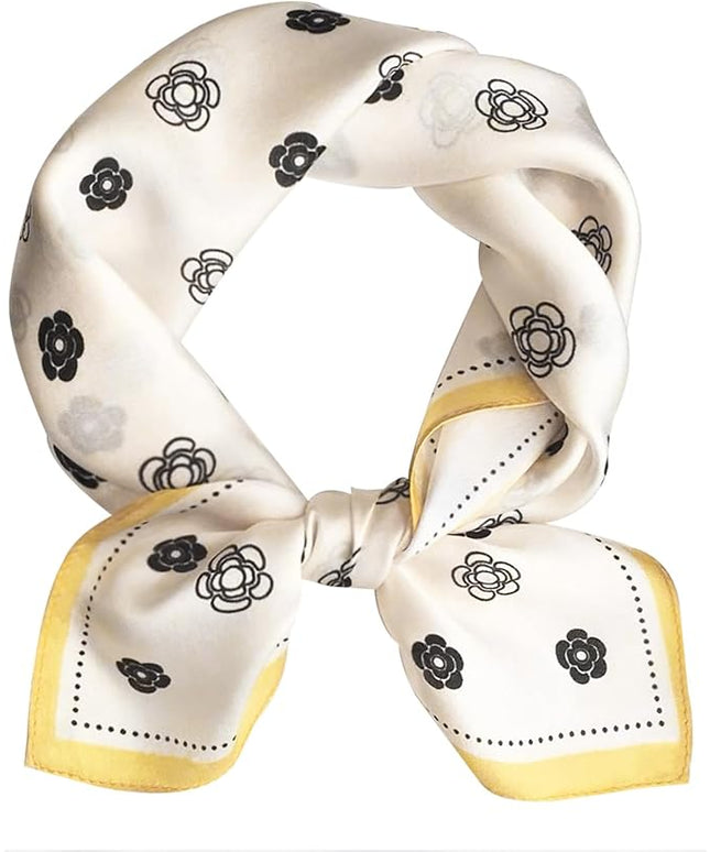 Satin Bandanas Head Scarf For Women Hair Scarves Accessories Lightweight Fashion Wrap Neck Silk Sleeping Headscarf