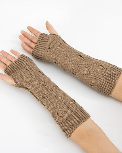 Arm Warmers Fairy Grunge Fingerless Punk Goth Emo Gloves Y2K Accessories Cottagecore