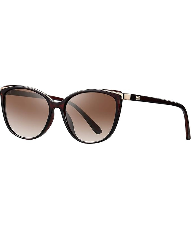Trendy Cat Eye Sunglasses for Women Fashion Cateye UV400 Protection Glasses CL22017