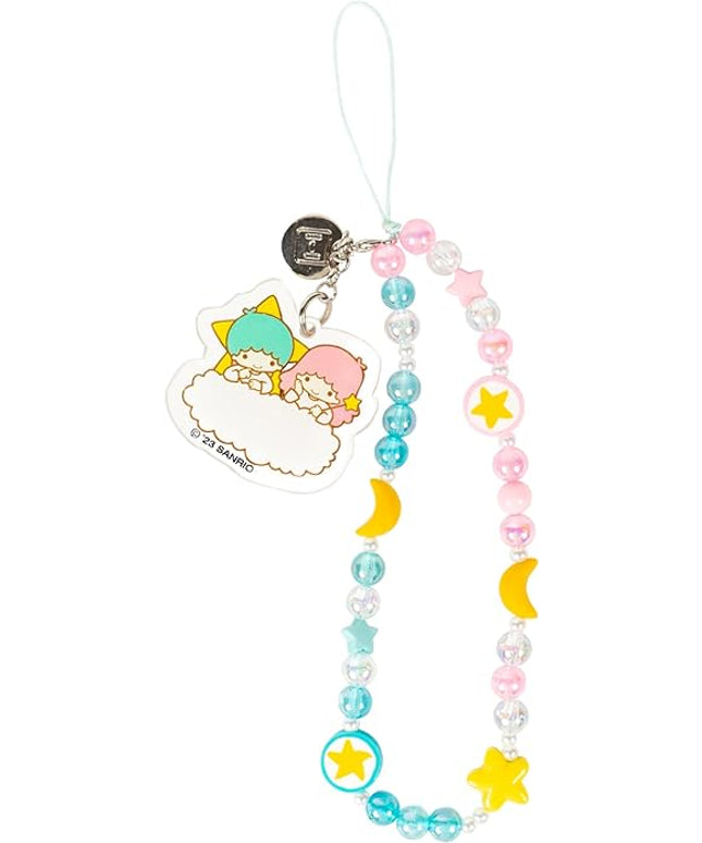 iFace Hello Kitty and Friends Beaded Wristlet Universal Phone Charm Strap - Cute Wrist Chain Lanyard Aesthetic Decor Strap for Cell Phone Camera Keys AirPods Keychains